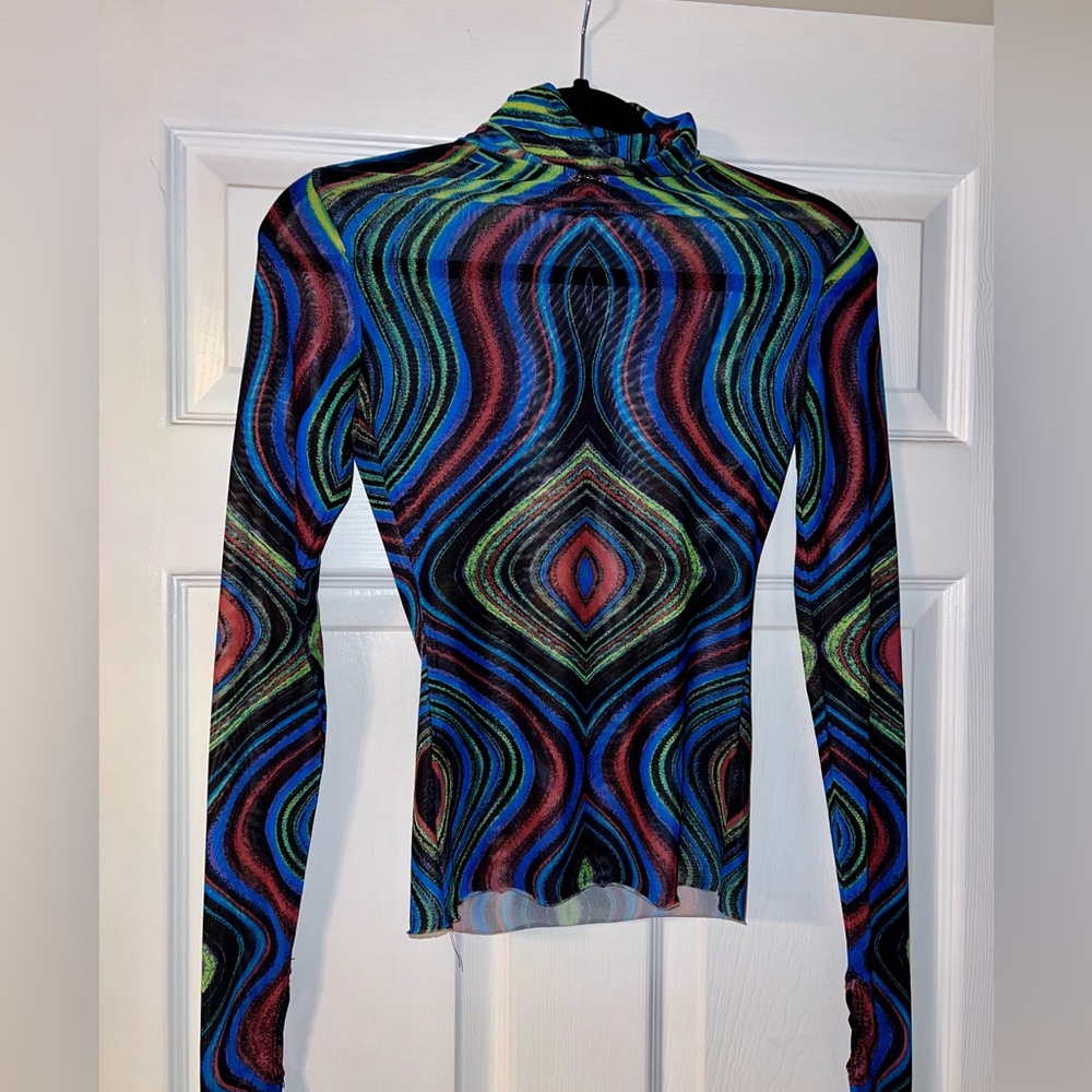 AFRN Zadie Semi sheer top.  Size XS.
